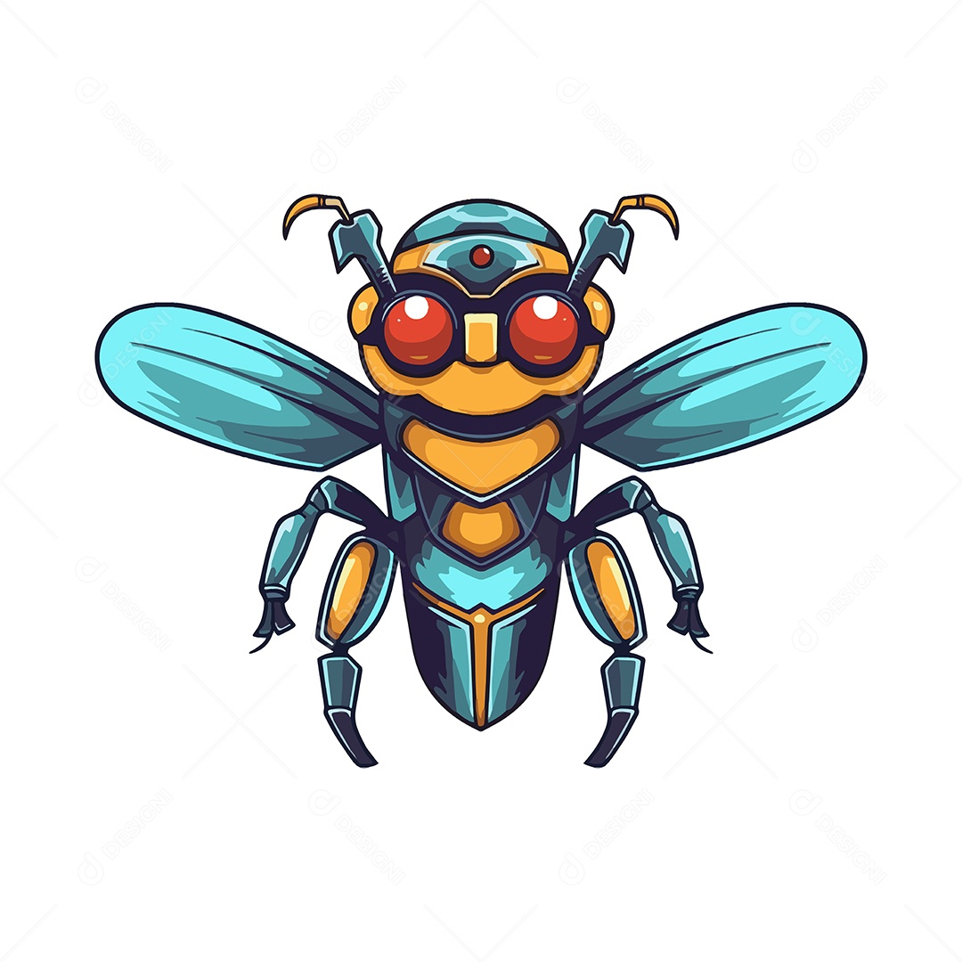 Drone Ilustração Vetor EPS