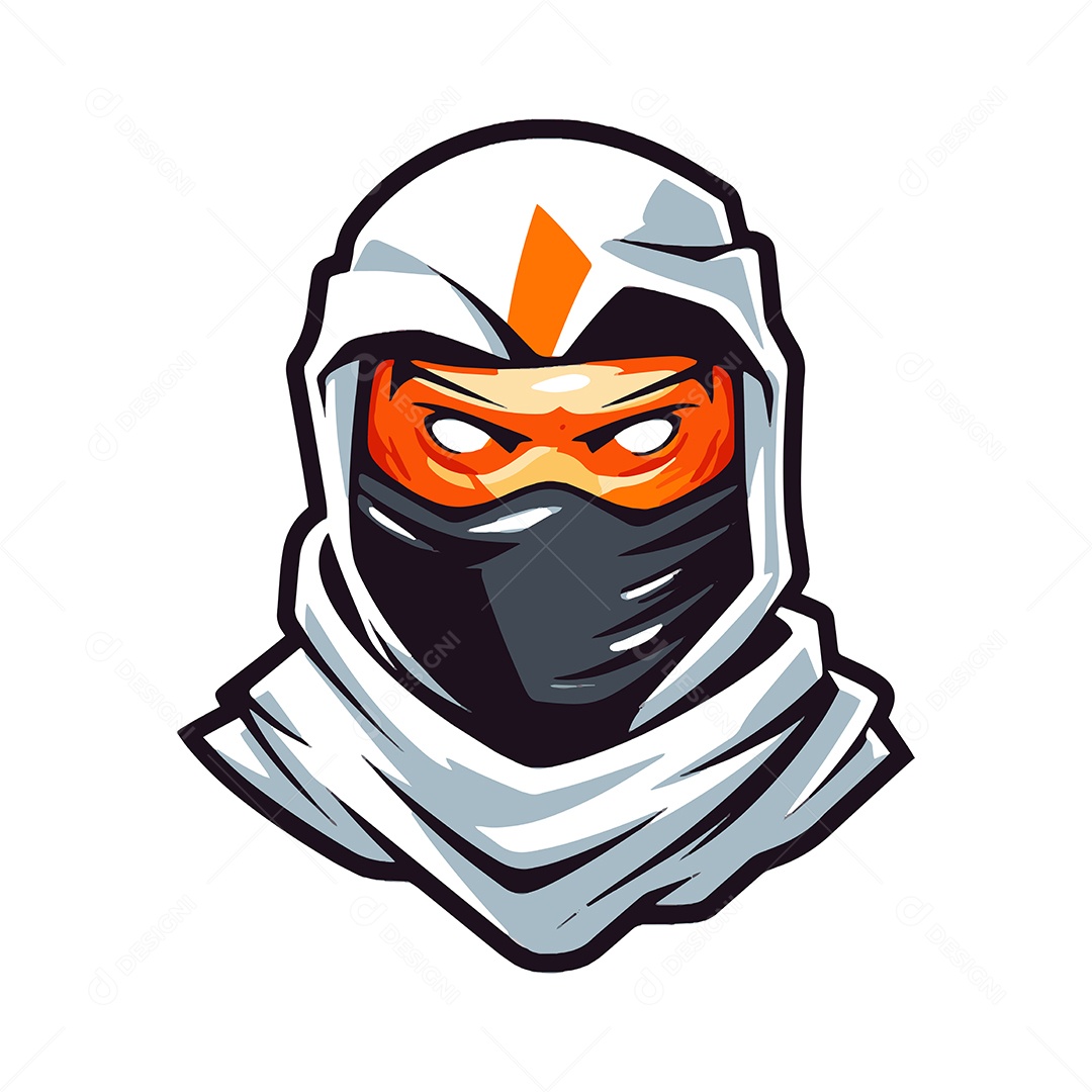 Ninja Ilustração Vetor EPS