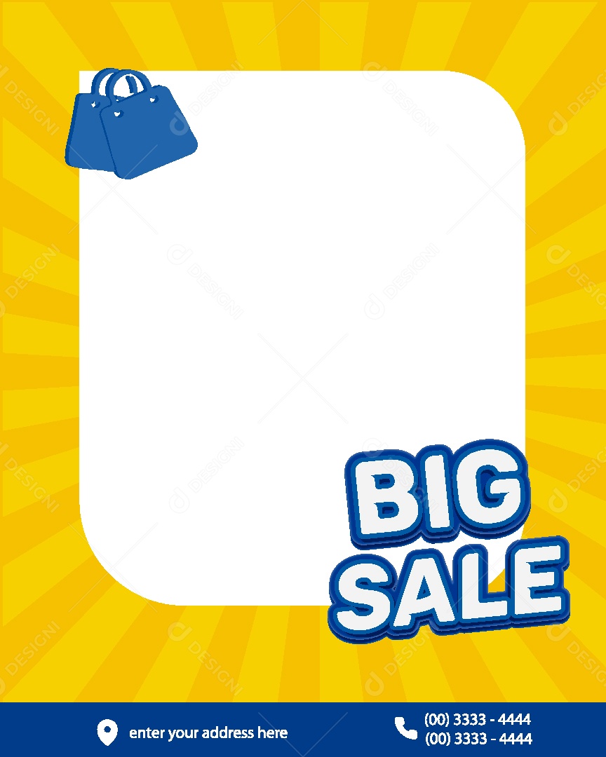 Grande Promoção Ilustração Vetor EPS