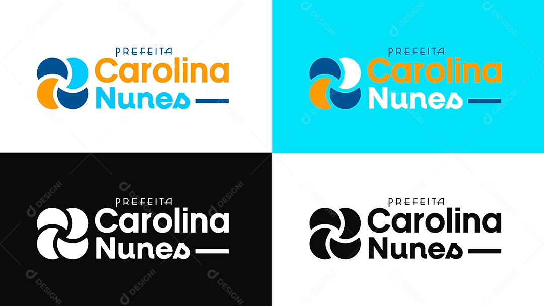 Logo Prefeita Carolina Nunes Vetor Ai + EPS Editável