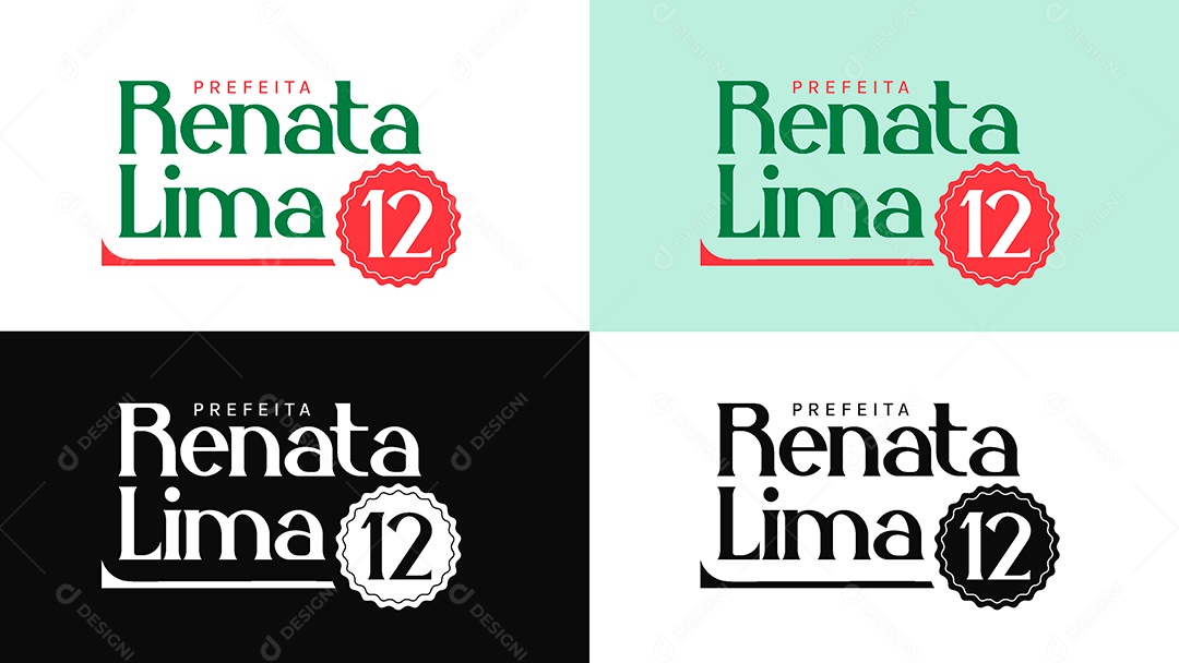 Logo Prefeita Renata Lima 12 Vetor Ai + EPS Editável