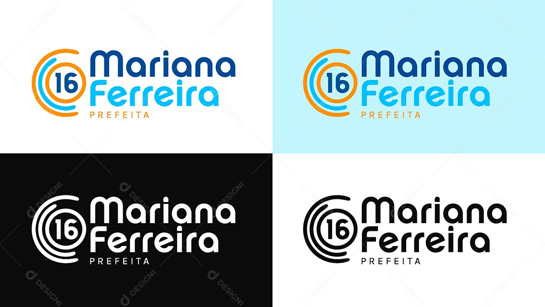 Logo Prefeita Mariana Ferreira 16 Vetor Ai + EPS Editável