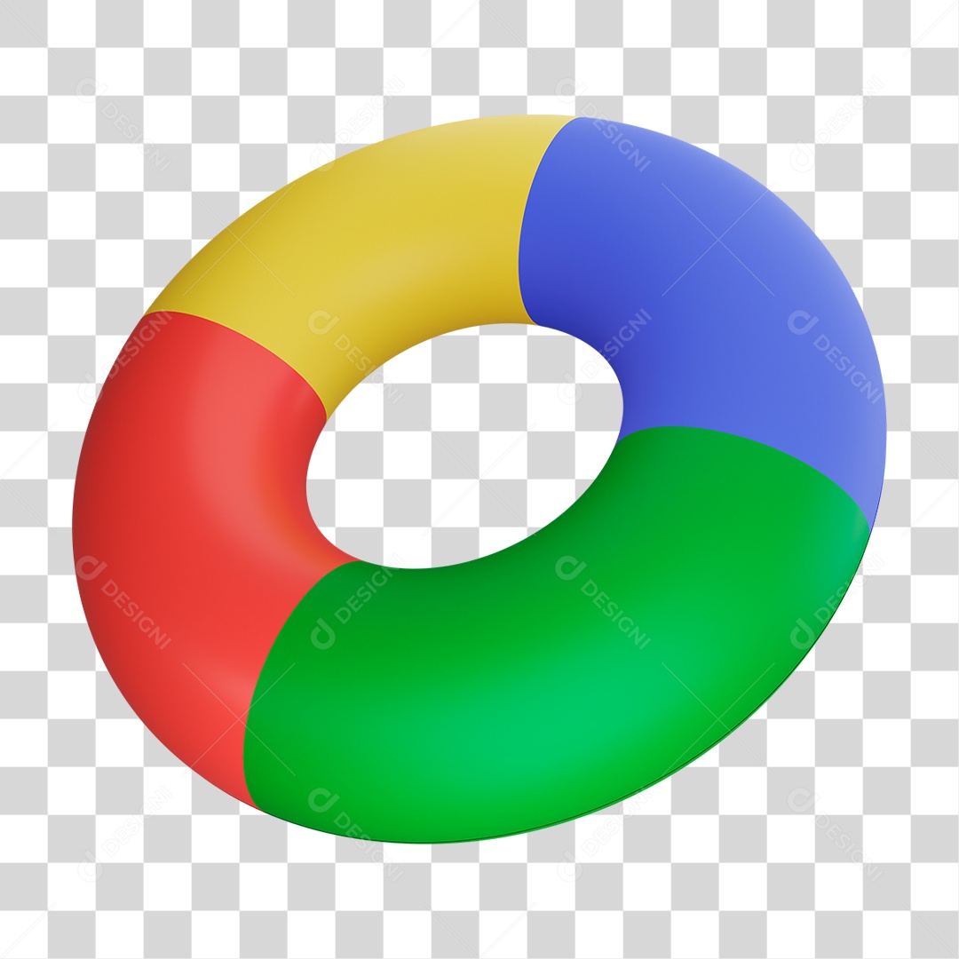 Boia Colorida PNG Transparente