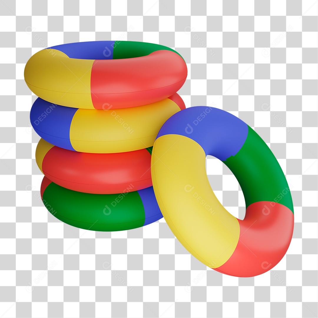 Pilha de Boias PNG Transparente