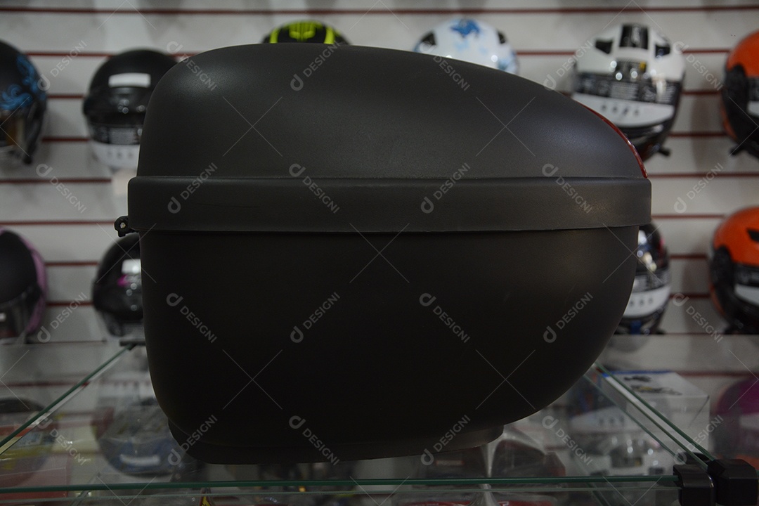 Bauleto equipamento de colocar na moto