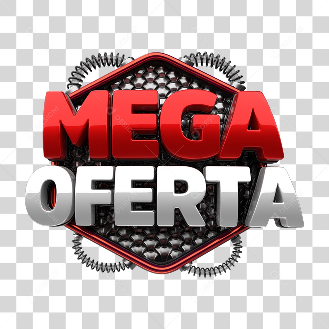 Transparent PNG Mega Offer 3D Seal