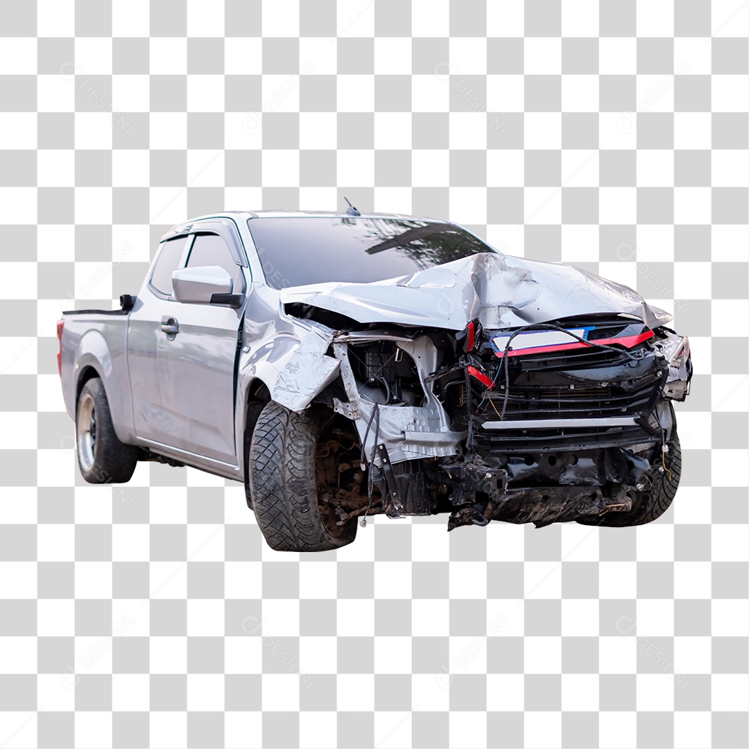 Carros Batidos Funilaria PNG Transparente