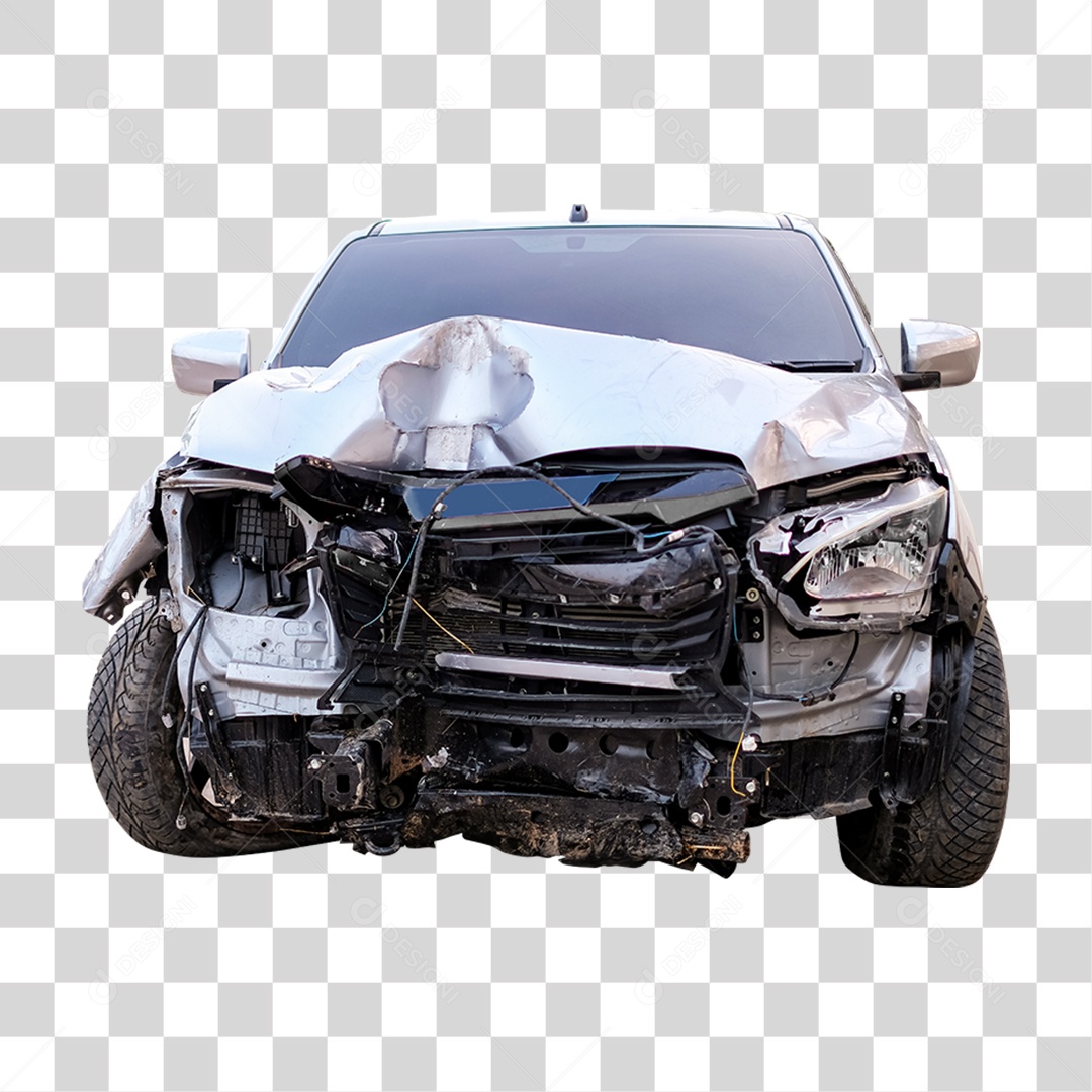 Carros Batidos Funilaria PNG Transparente