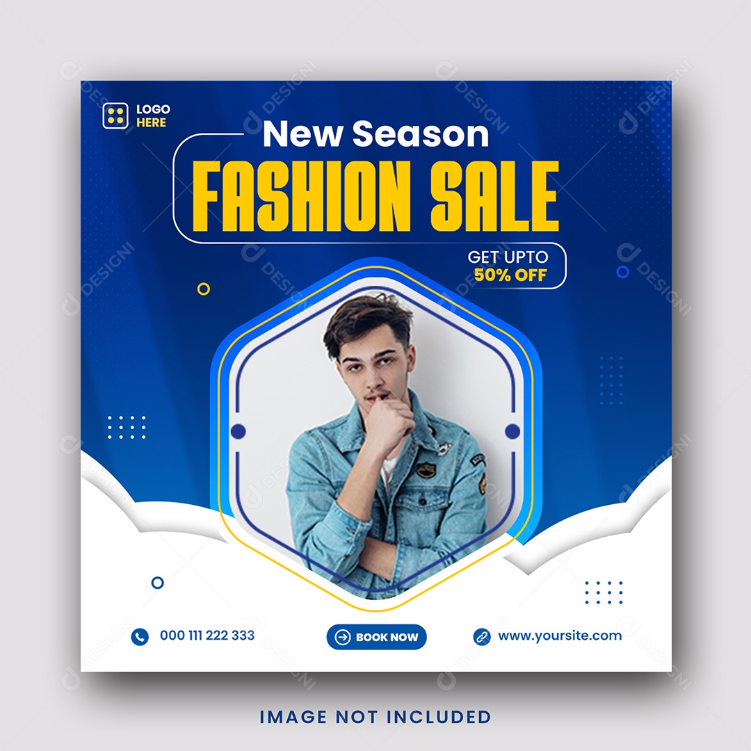 Loja de Roupas Social Media PSD Editável