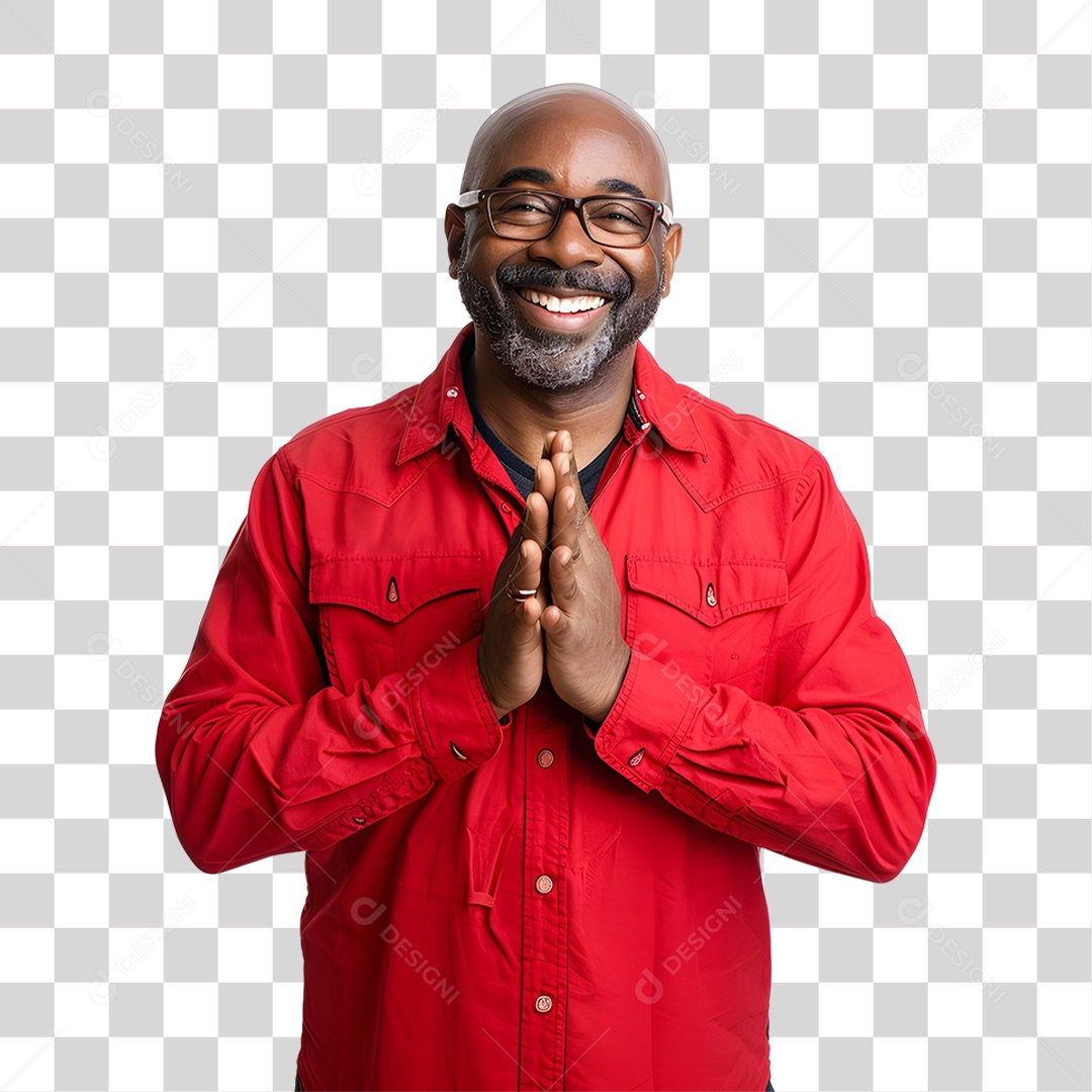 Homem de Roupa Vermelha Junho Vermelho PNG Transparente