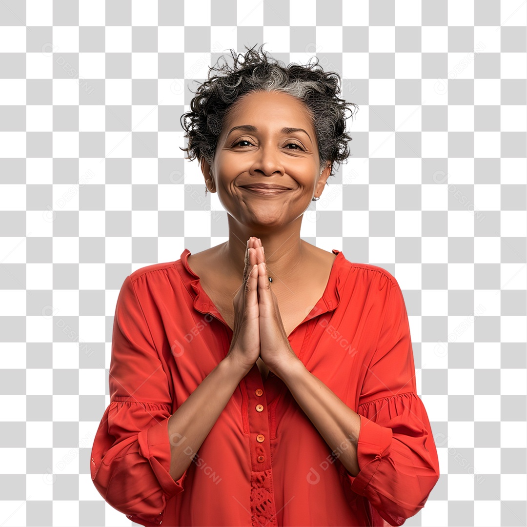 Mulher de Roupa Vermelha Junho Vermelho PNG Transparente