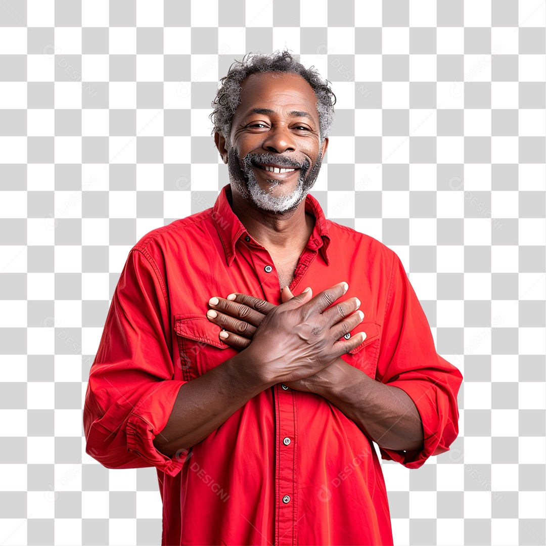 Homem de Roupa Vermelha Junho Vermelho PNG Transparente