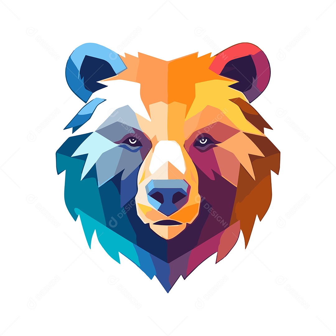 Urso Ilustração Vetor EPS