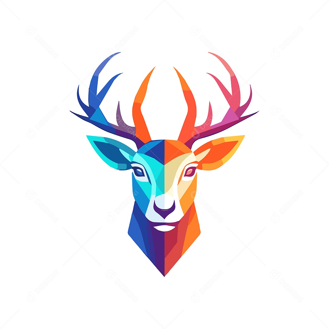 Veado Ilustração Vetor EPS