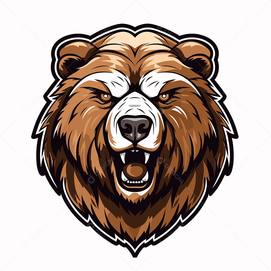 Uso Mascote Ilustração Vetor EPS