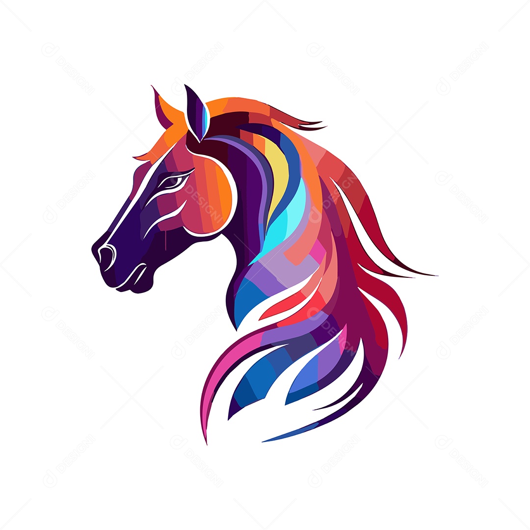 Cavalo Ilustração Vetor EPS