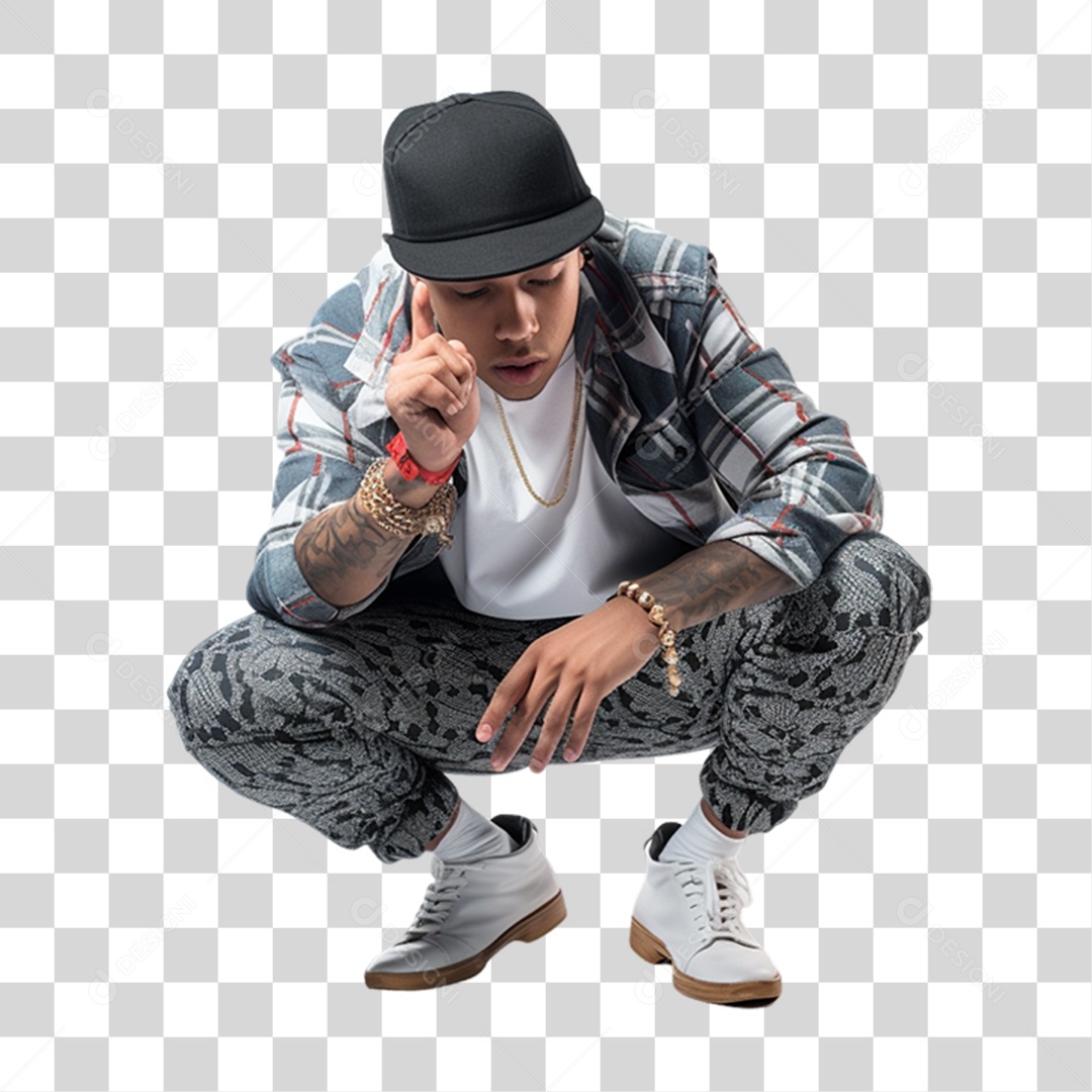 Cantores Artistas de Trap Músicas PNG Transparente