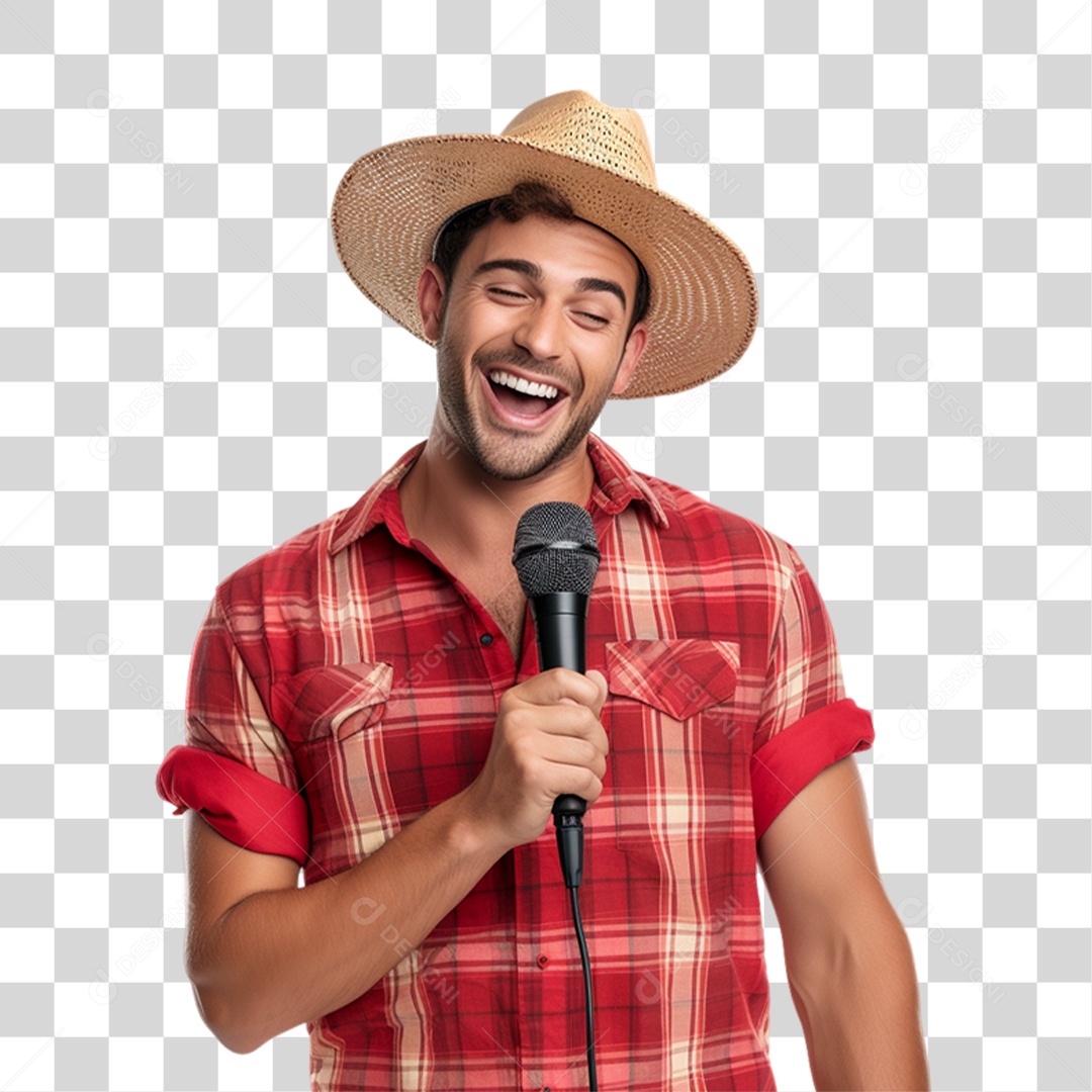 Cantor Músicas PNG Transparente