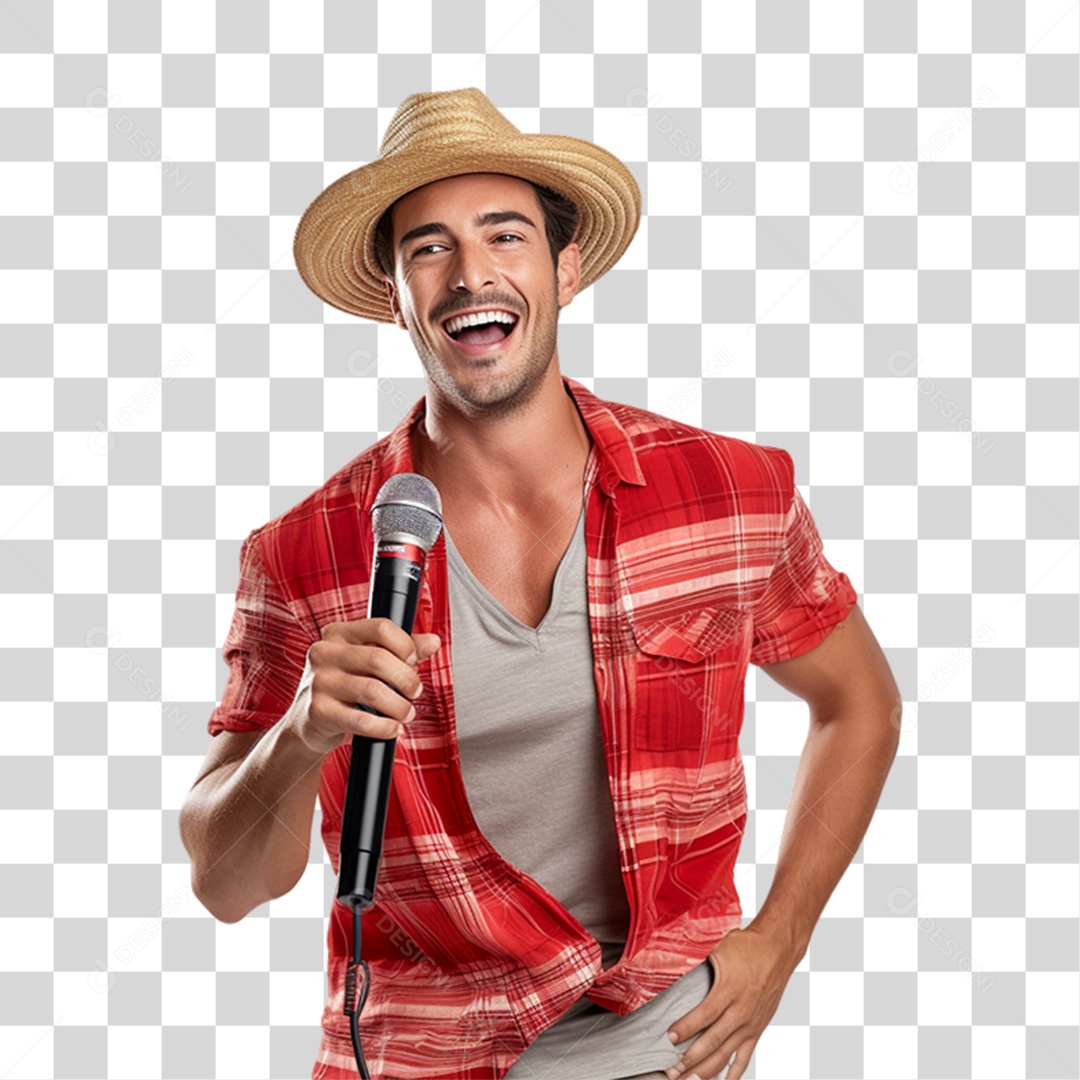 Cantor Músicas PNG Transparente