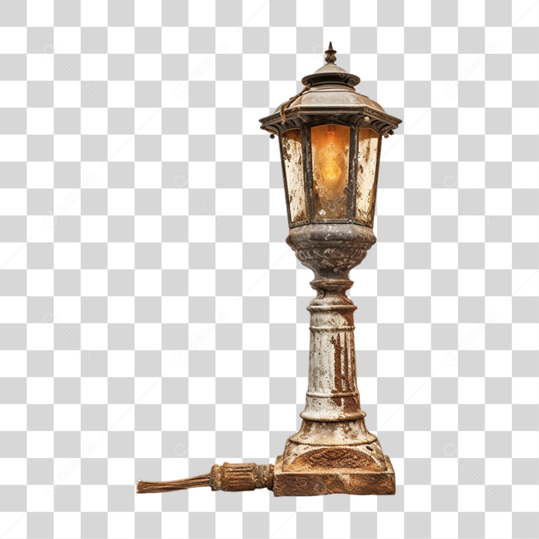 Lamparina Antiga PNG Transparente