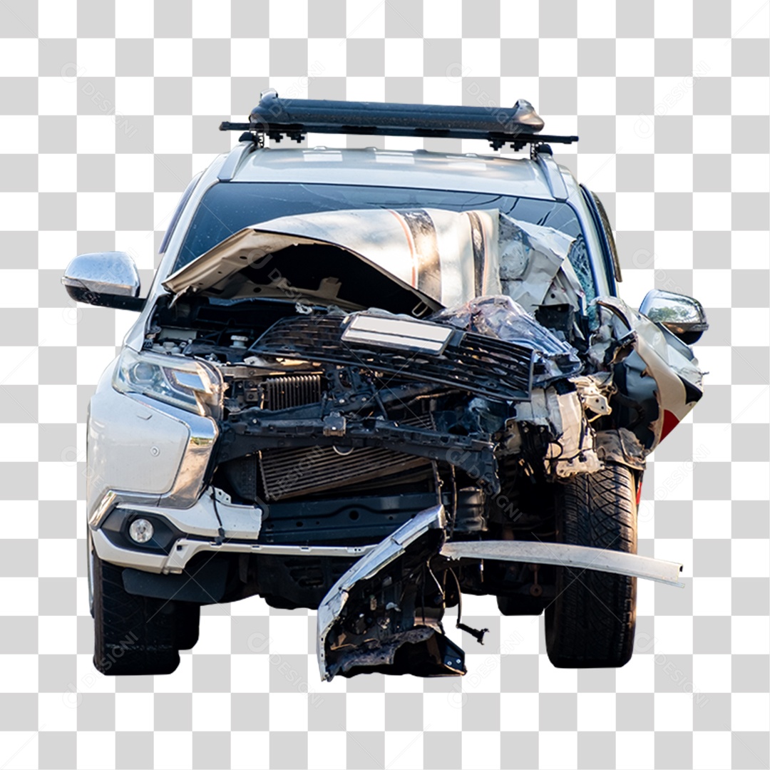 Carros Batidos Funilaria PNG Transparente