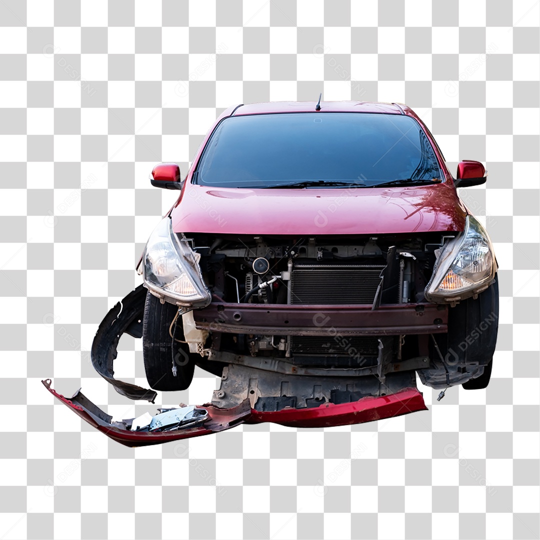 Carros Batidos Funilaria PNG Transparente