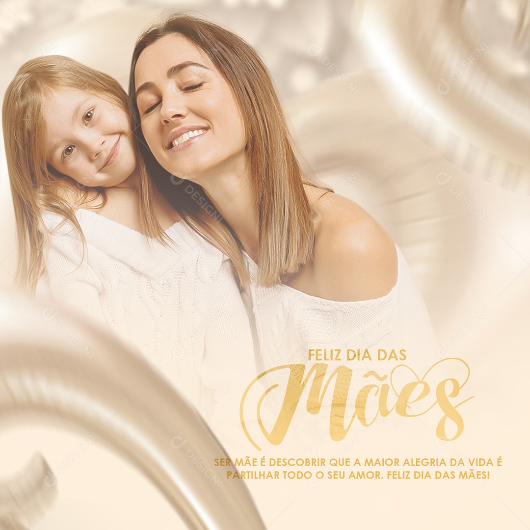 Feliz Dia Das Mães 12 de Maio Social Media PSD Editável