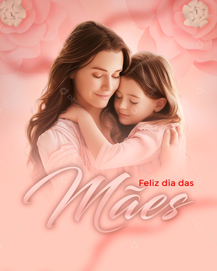 Feliz Dia das Mães 12 de Maio Social Media PSD Editável