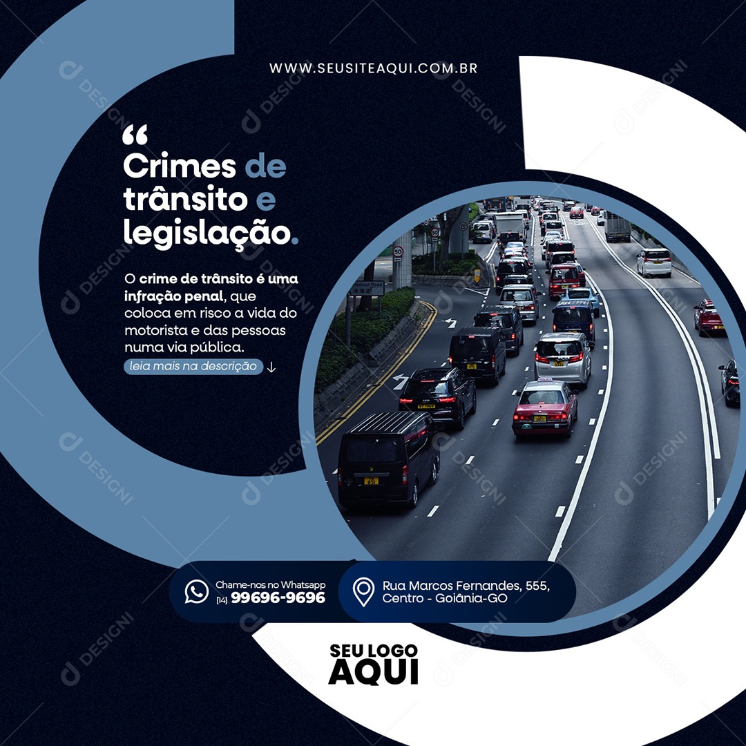 Advocacia Advogado Social Media PSD Editável