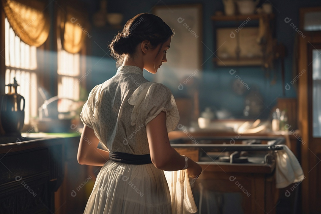 Profissional de limpeza especializado que fornece soluções de limpeza