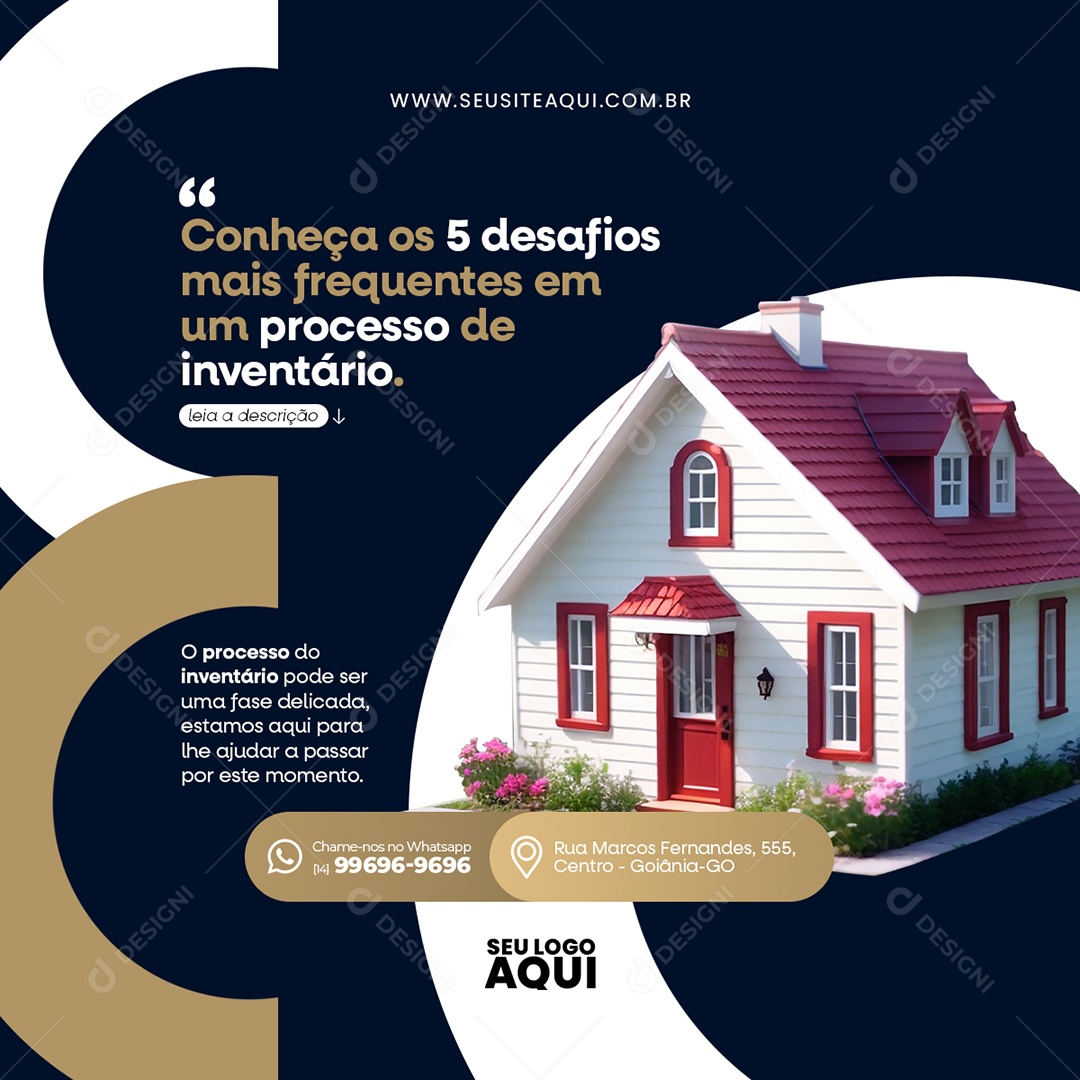 Advocacia Advogado Social Media PSD Editável