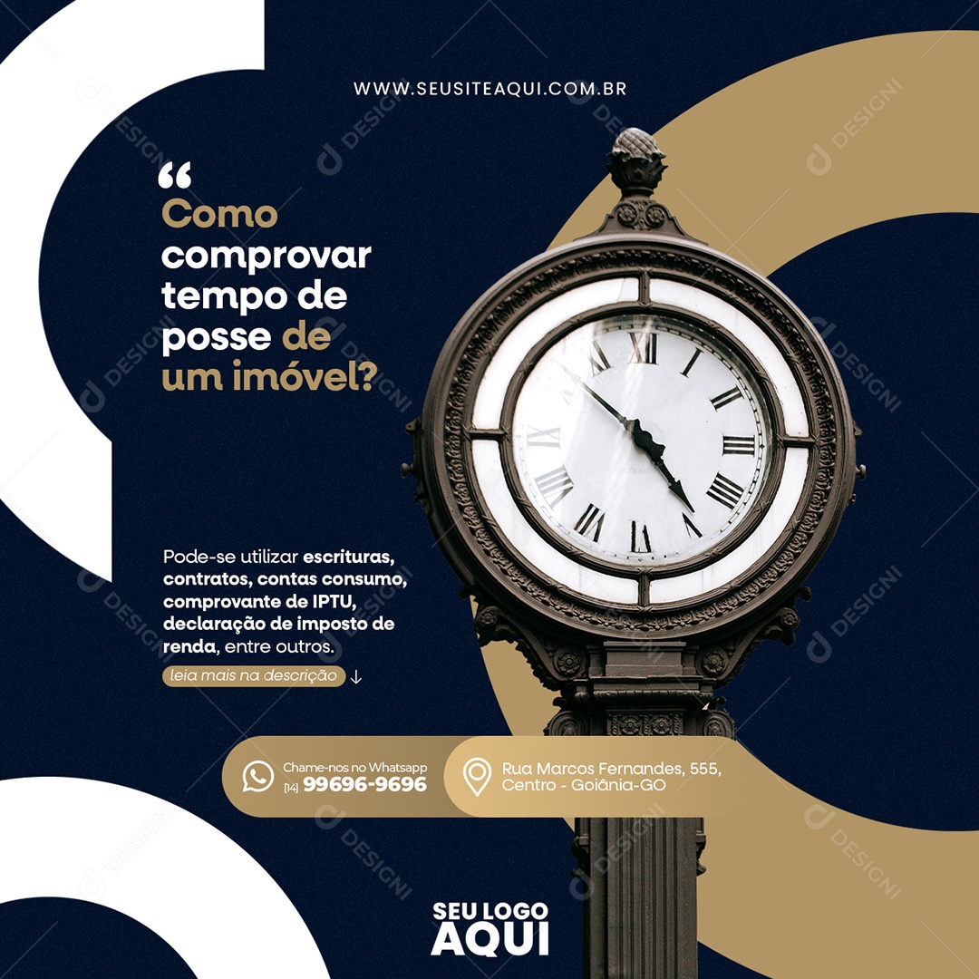 Advocacia Advogado Social Media PSD Editável