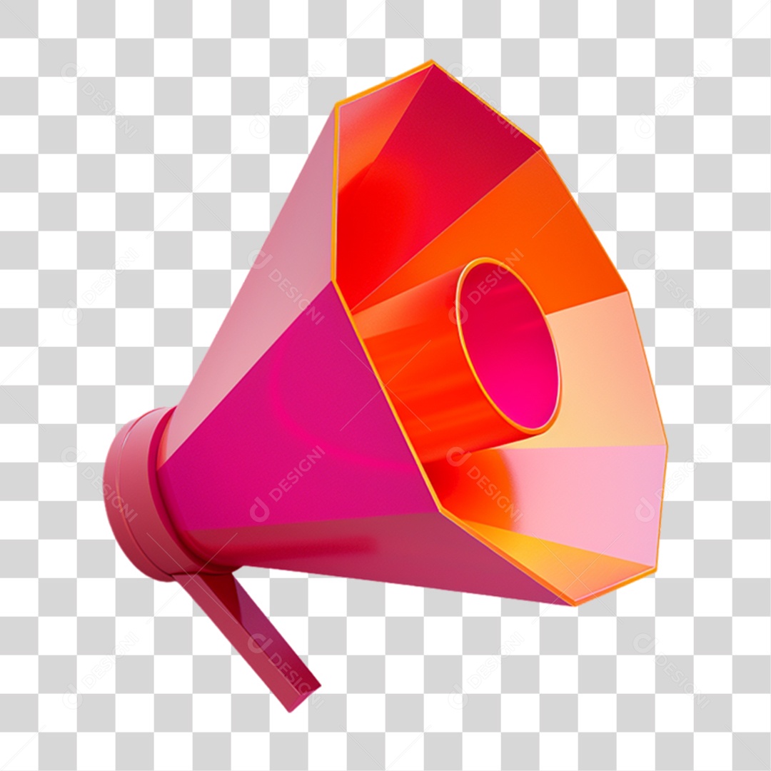 Megafone Alto Falante PNG Transparente
