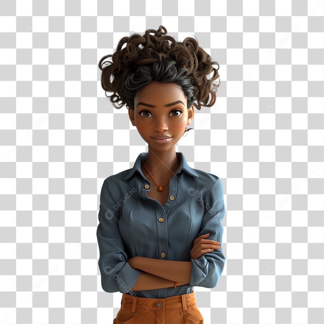 Personagem Mulher PNG Transparente