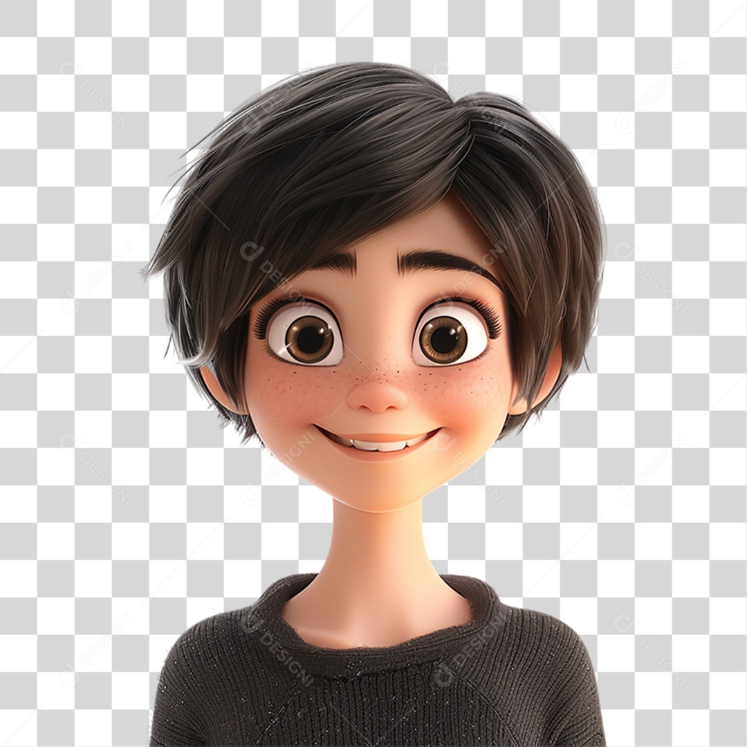 Personagem Mulher PNG Transparente