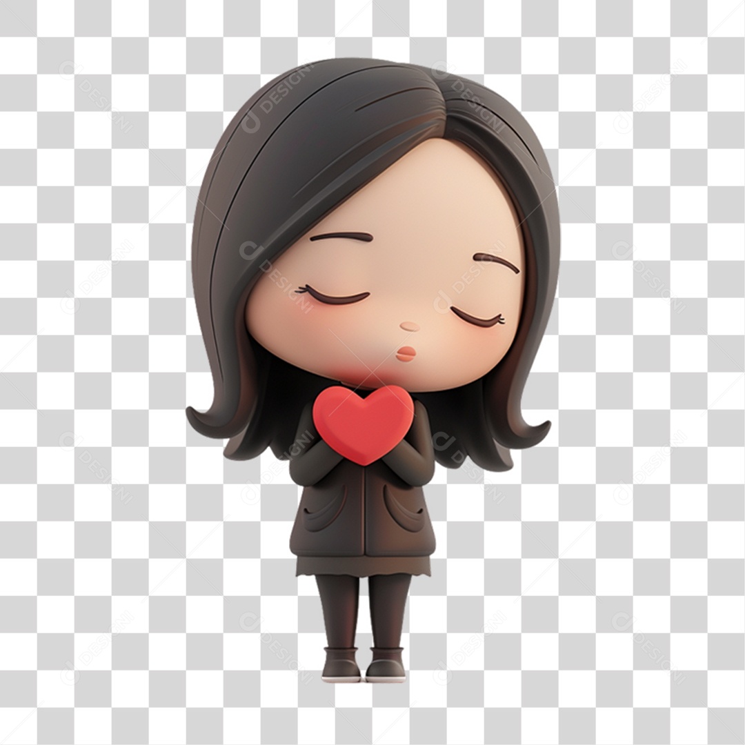 Personagem Mulher PNG Transparente