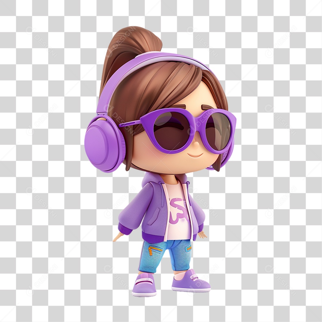 Personagem Mulher PNG Transparente