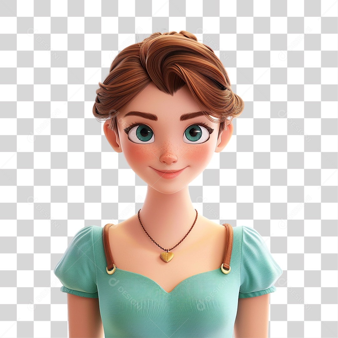 Personagem Mulher PNG Transparente