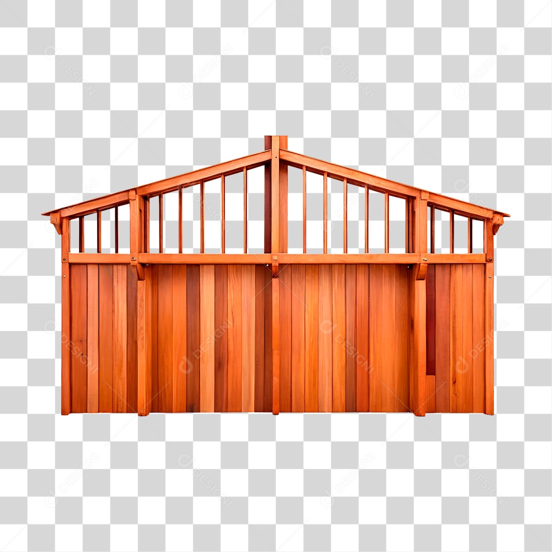 Estrutura de Madeira PNG Transparente