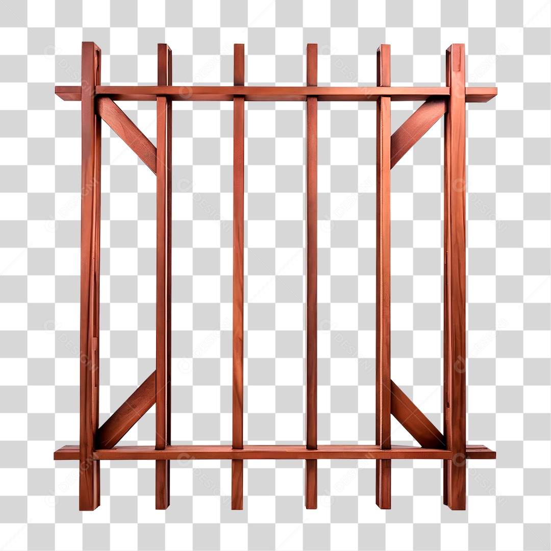 Estrutura de Madeira PNG Transparente