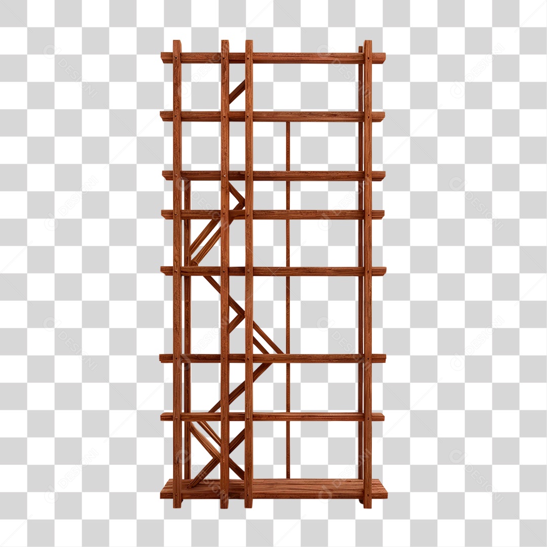 Estrutura de Madeira PNG Transparente