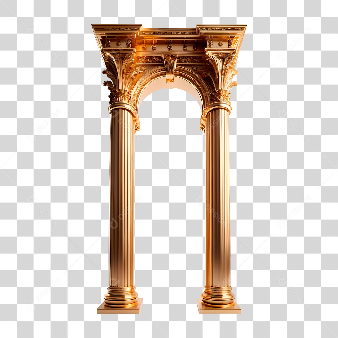 Arco de Mármore PNG Transparente