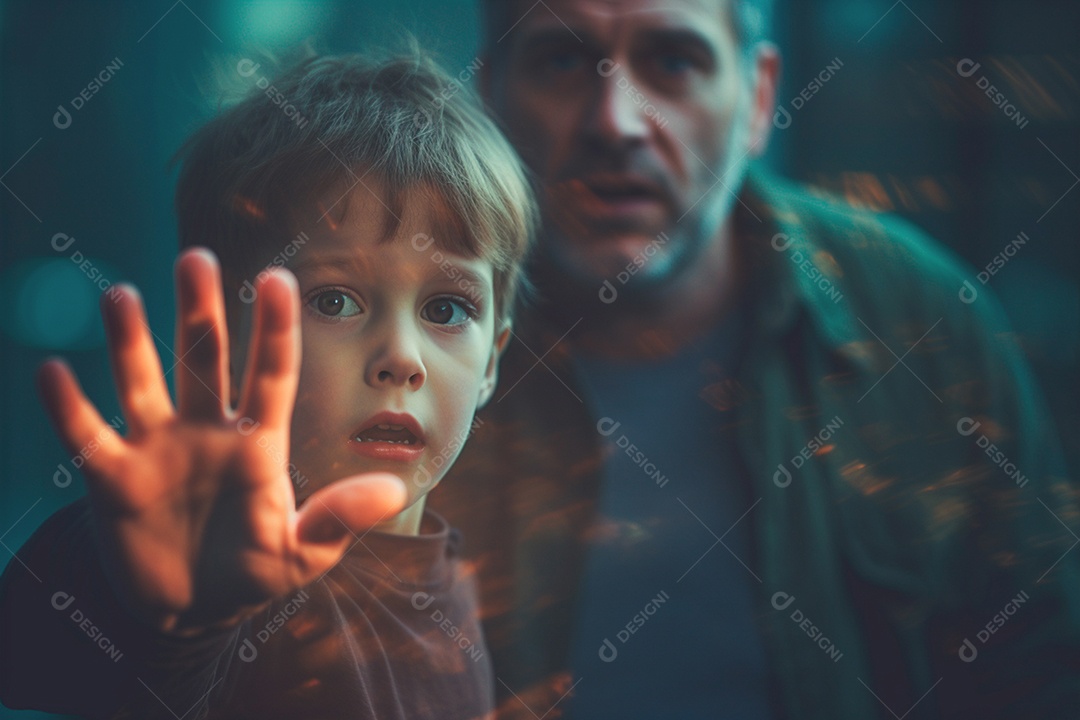 Proteção e lei da violência contra crianças