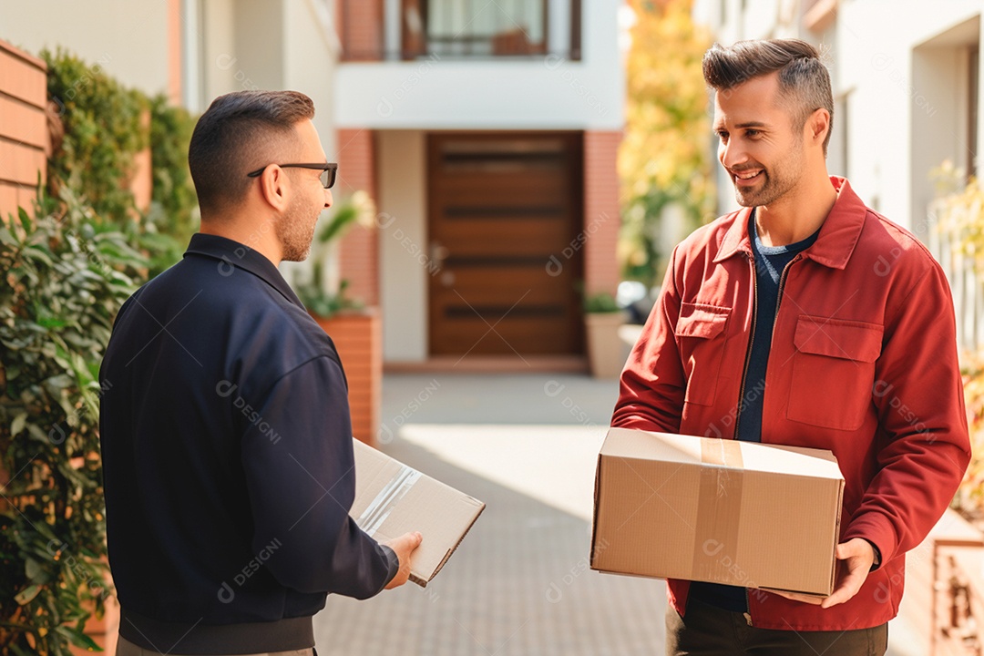 Entrega de correio e encomendas