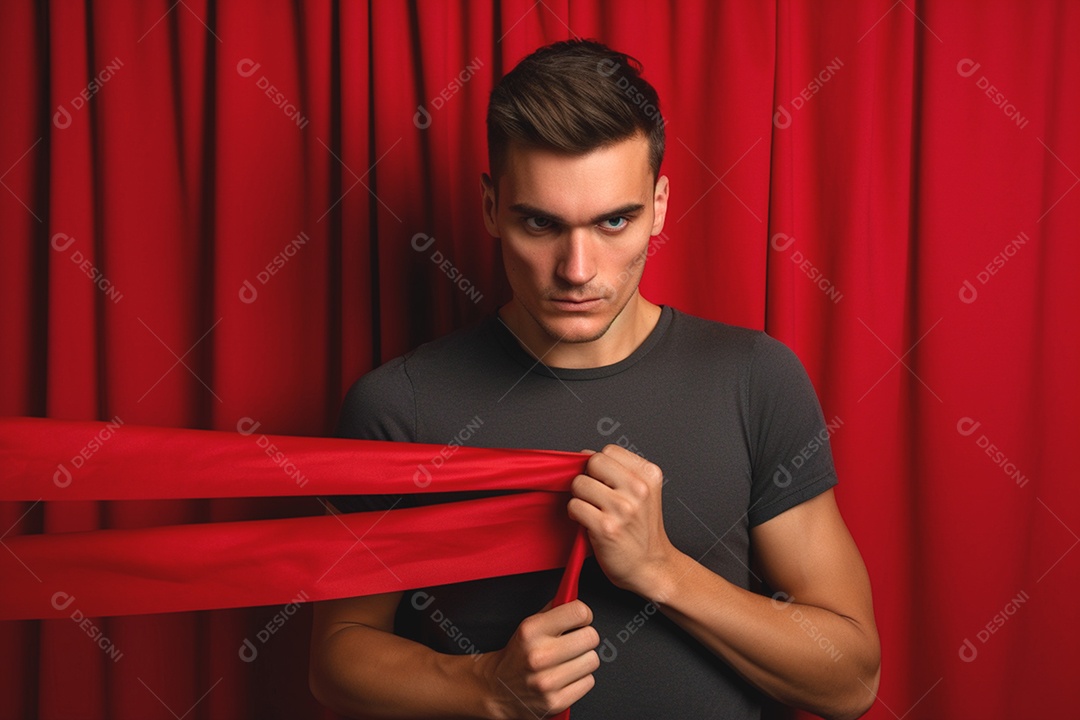 Mobilização global das pessoas vestidas de vermelho no Dia Mundial da AIDS