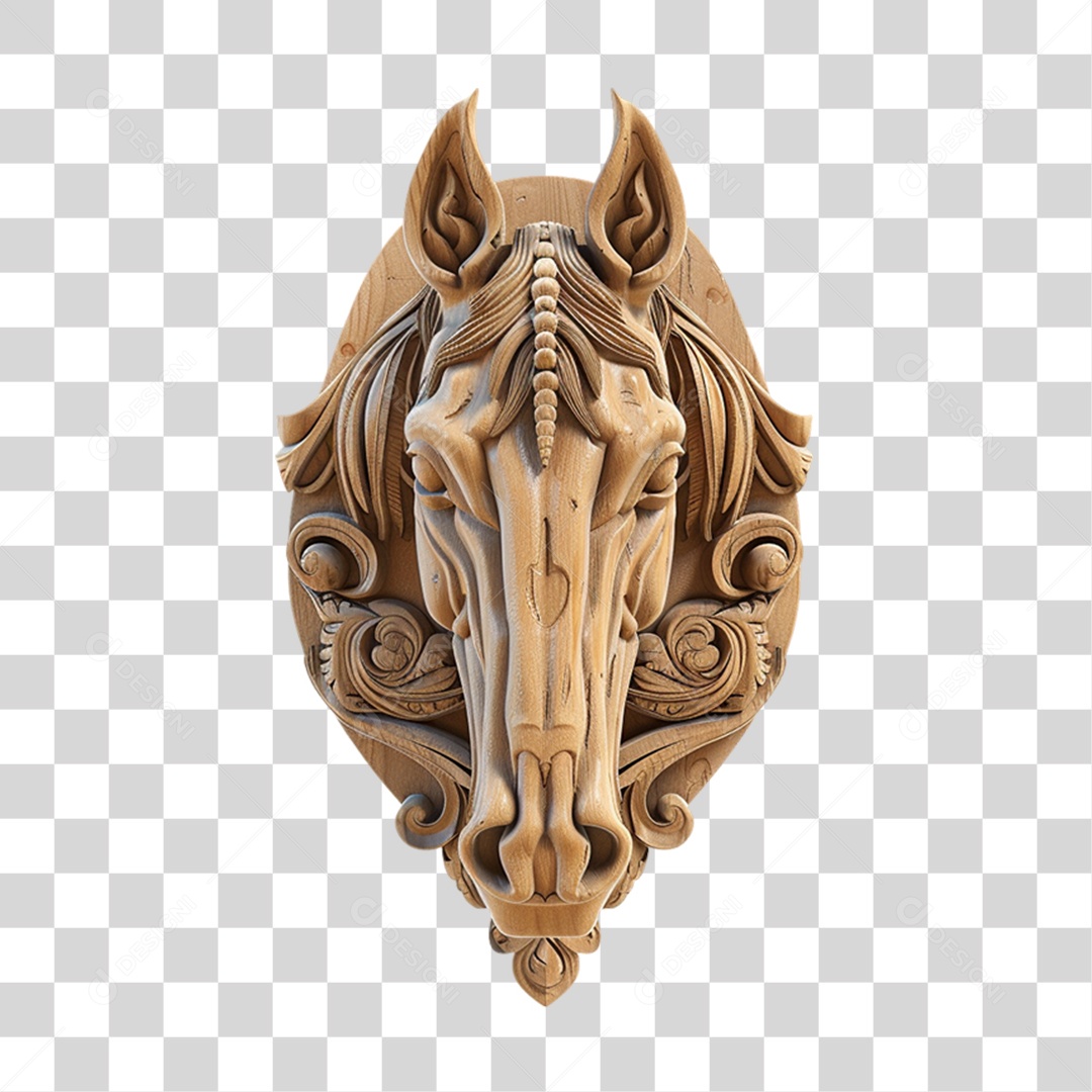 Wooden Horse Transparent PNG
