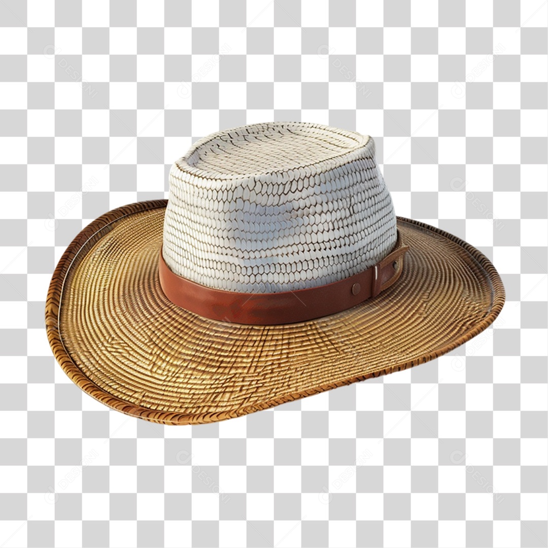 Chapéu de Palha PNG Transparente