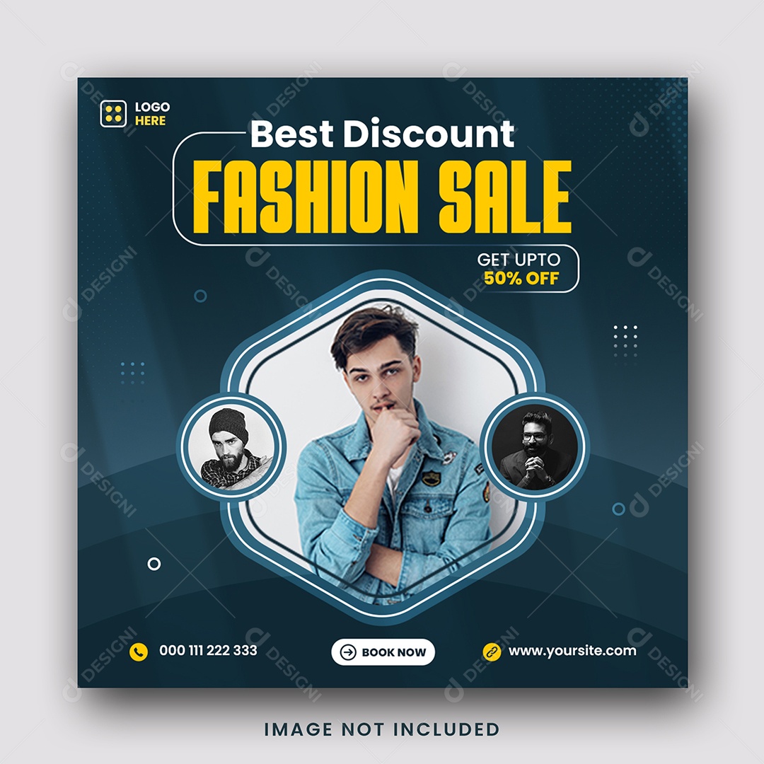 Loja de Roupas Social Media PSD Editável