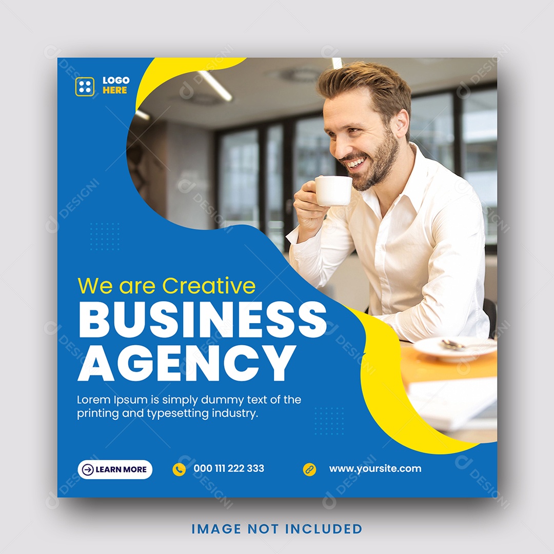 Agência de Negócios Social Media PSD Editável