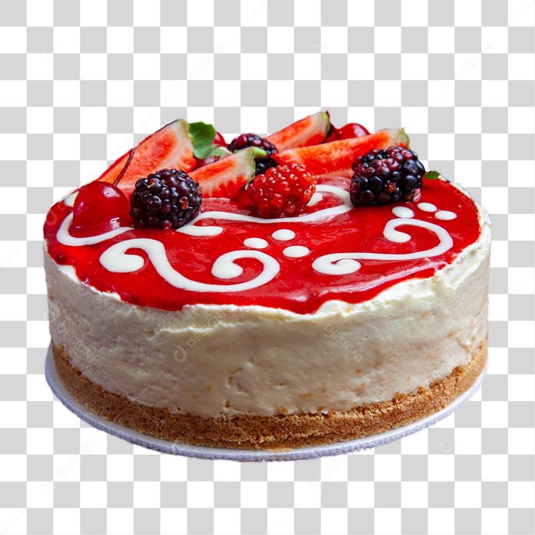 Bolo de Festa PNG Transparente